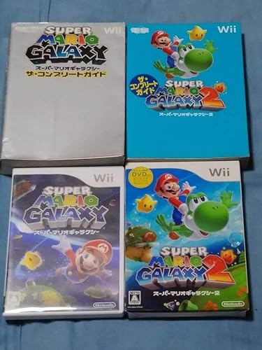Amazon 攻略本ソフト スーパーマリオギャラクシー 12 2本 二冊セット 任天堂 Wii ウィー ゲーム おもちゃ おもちゃ