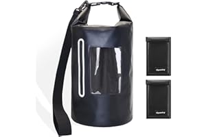 Opastry Faraday Bags Military-Grade Shield Bag 15L, Waterproof Faraday Cage with 2Pcs Faraday Pouch, Signal Blocking Faraday Dry Bag, Anti-Tracking Faraday Bags