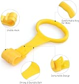 JoyPlus 6Pcs Baby Ring Pull Up Rings for Crib Stroller Walker Multi-Color view 3