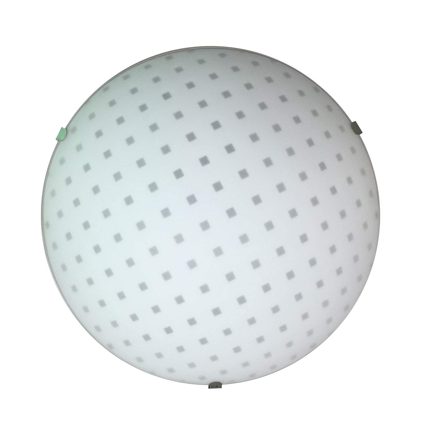 ONLI Ceiling Light Squares in White Satin Glass