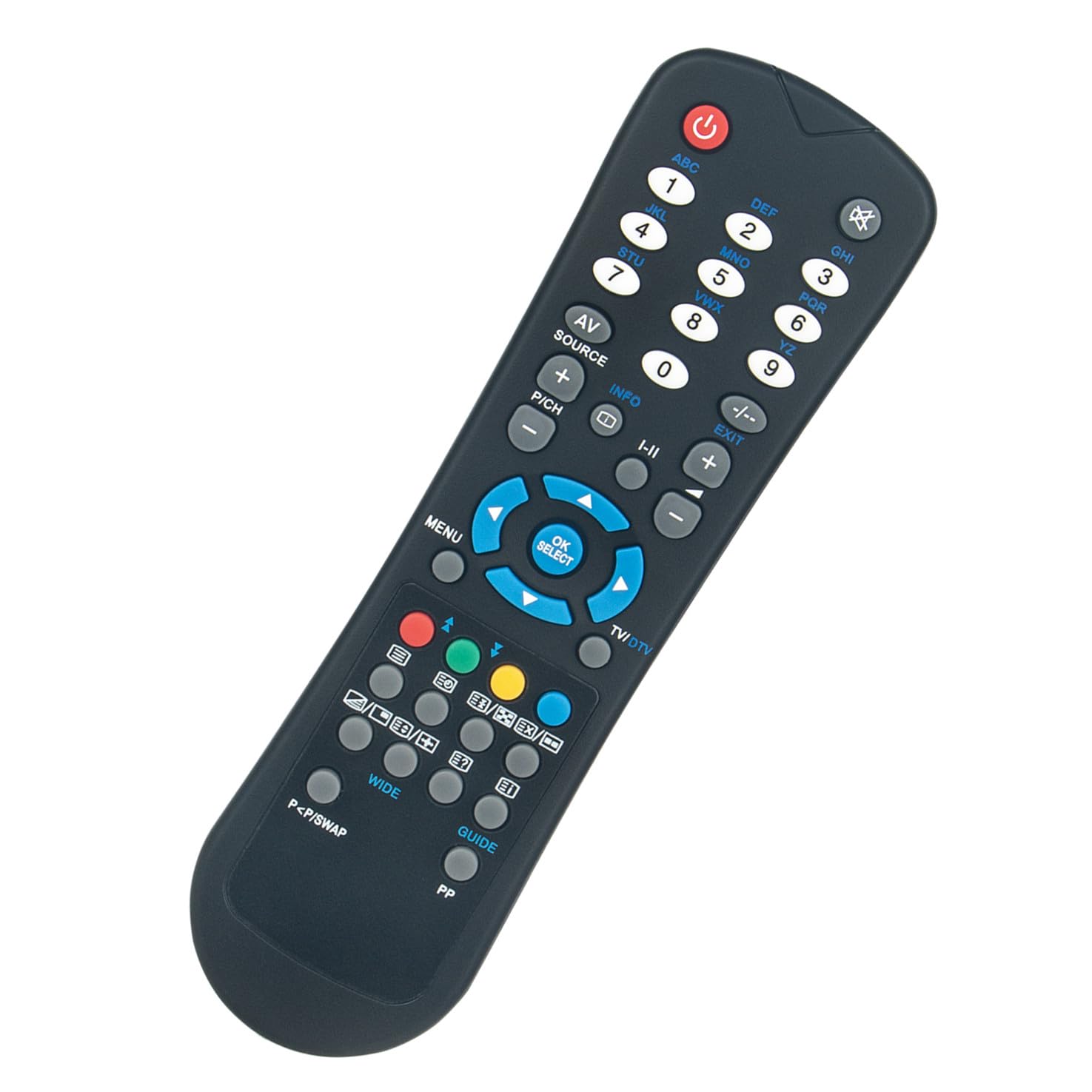 VINABTY Replace Infrared Remote Control Fit for TECHNIKA TV LCD26209 LCD26-209V LCD26-209 LCD26209V