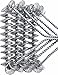 Tadge Goods Bristle Free BBQ Grill Brush Scraper Tool – Premium Stainless Steel Barbecue Grilling Accessories for Ultimate Grate Cleaning – Great on Weber, Napolean Grills, 4 Coil