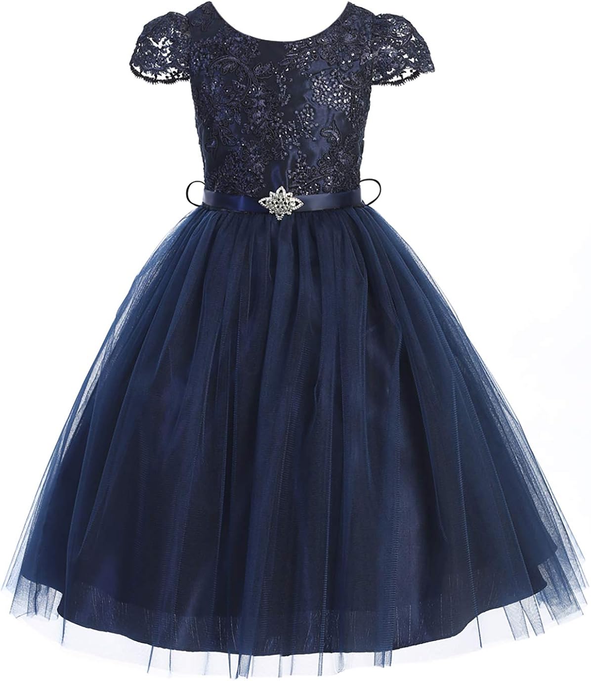 bny corner flower girl dress