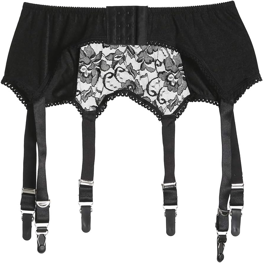 6 Strap Garter Suspender Belt for Stockings