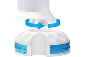 EverCrystal Salt Cell Cleaner - Fits for Hayward Salt Cell Cleaning Stand, Built-in O-Ring, Leak-Proof Design, No Need for Extra Tape to Seal