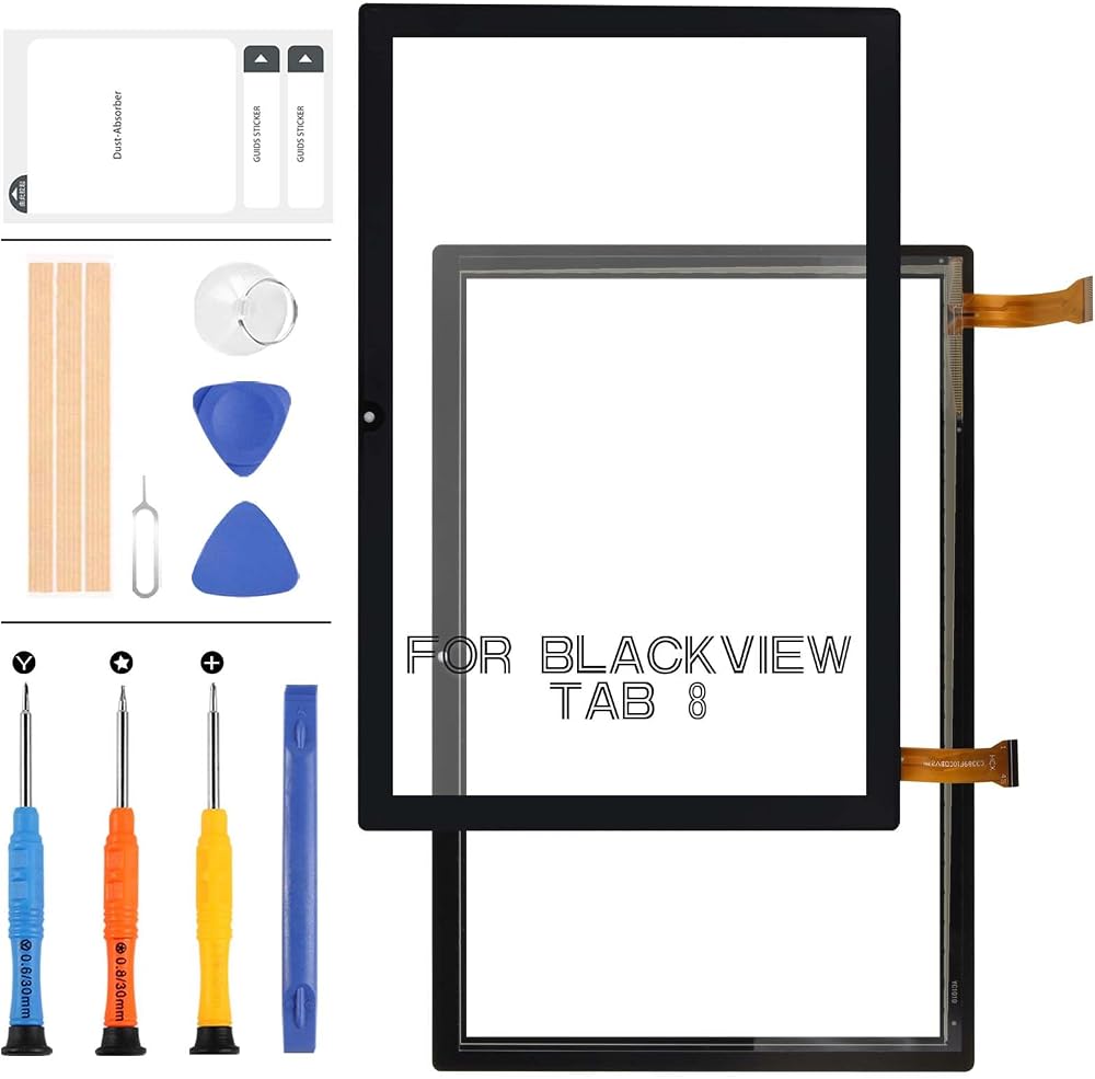 LADYSON Blackview Tab 8 8e Touch Screen Digitizer 10.1" Replacement Kit