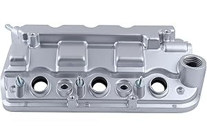 MISIOEK Aluminium Front Engine Valve Cover Fit For 2008-2017 Honda Accord Odyssey Pilot Ridgeline Crosstour 2012-2015 Acura TL RDX 3.5L 12310-R70-A10