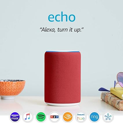 red amazon echo