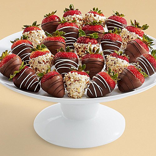 Sharis Berries Two Full Dozen Handdipped Sugar Free Strawberries