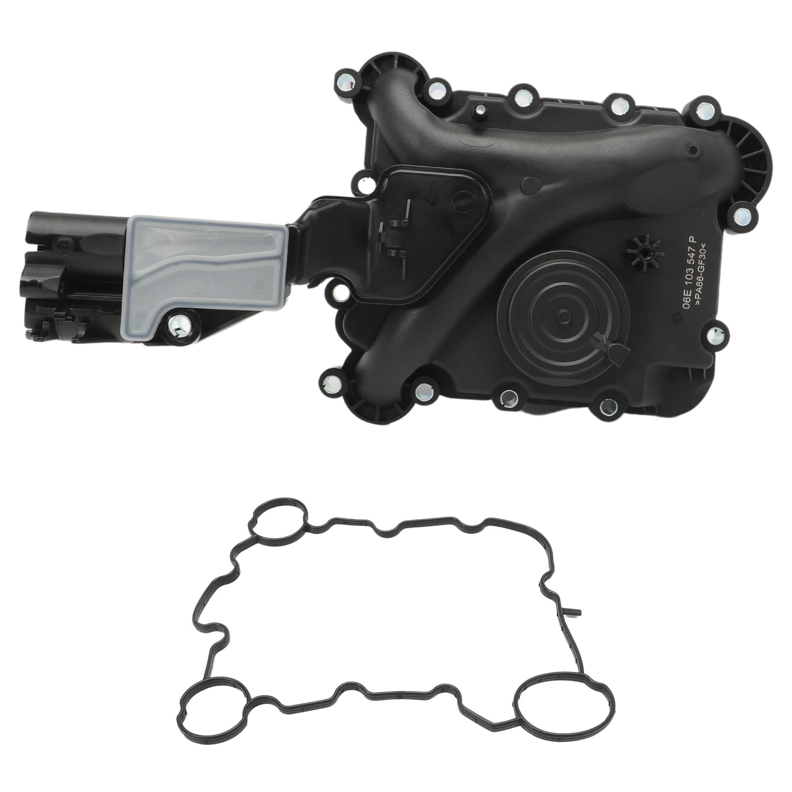 Photo 1 of 06E103547 Upgraded Engine Crankcase Vent Valve Fits 2005-2017 A4 A5 Q5 A6 A8 3L 3.2L, Oil Separator Replaces # 06E-103-547 06E103547E 06E103547G 06E103547P