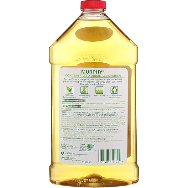 MURPHY’S OIL SOAP LIQUID WOOD CLEANER, 32 OUNCE