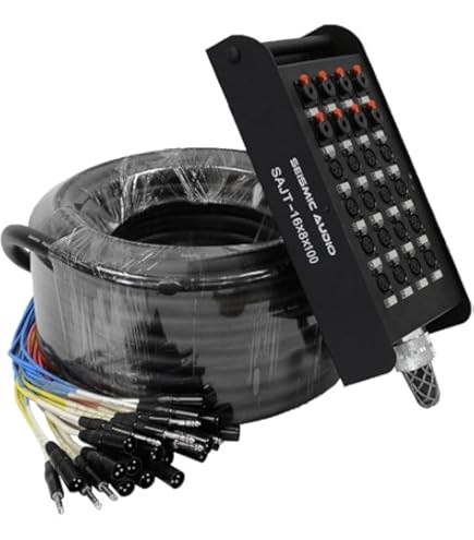 Amazon.com: Rockville SX32100 32 Channel XLR Snake Cable (4