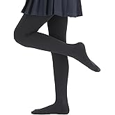 Paralinda Girls Colorful Fleece Lined Tights Kids Warm Thermal Tights