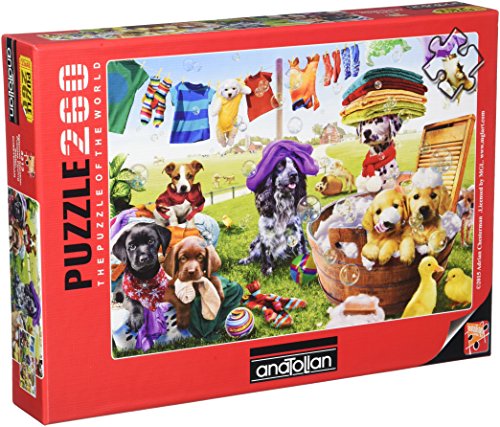 Anatolian Puppies Playing Jigsaw Puzzle (260 Piece)
