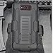 Cocomii Robot Belt Clip Holster Motorola DROID Maxx/DROID Ultra Case, Slim Thin Matte Kickstand Swivel Belt Clip Holster Protection Bumper Cover Compatible with Motorola DROID Maxx/DROID Ultra (Black)