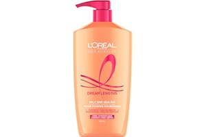 L’Oréal Paris Hair Expertise Dream Lengths Restoring Shampoo with Vegetal Keratin and Castor Oil, for All Types of Long Hair,
