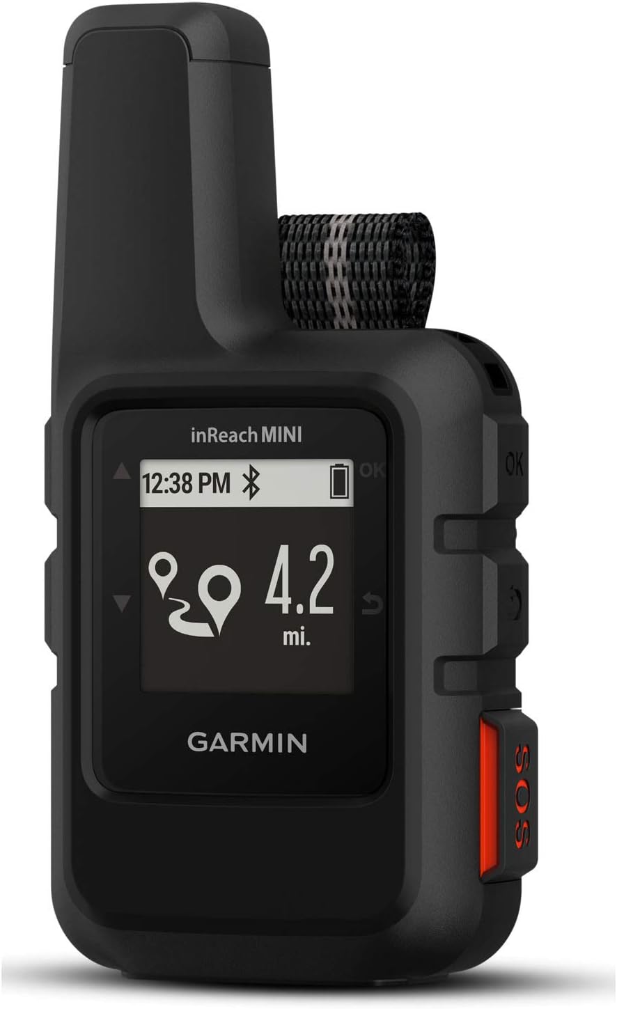Garmin inReach Mini Satellite Communicator Black Lightweight Compact GPS