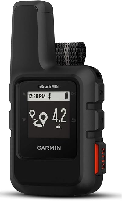Garmin inReach Mini Satellite Communicator Black Lightweight Compact GPS