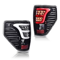 CROSSDESIGN LED Tail Lights Brake Light w/Wiring