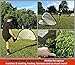 Trailblaze Pop Up Soccer Goals Set - 2 Portable Foldable Kids Soccer Nets w/ 8 Training Disc Cones Extra Pegs + Carry Case - Perfect Youth Soccer Goals for Backyard Extra-Strong Soccer Goal Net