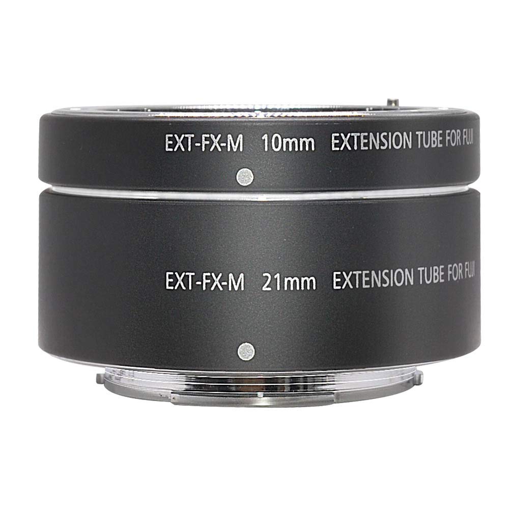 Macro Extension Tube for All F Mirrorless Camera, Venidice EXT-FX-M (10mm+21mm) Auto Focus Lens Extension Tube Compatible with X-T1 X-T2 X-Pro1 X-Pro2 X-T10 X-A1 X-E2 X-E3 X-T20 X-T3 X-T30