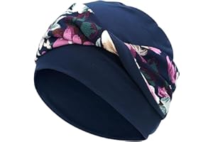 Lrastok Women Knot Slouchy Beanie Chemo Hat Twist Stretch Cancer Head Wraps Sleep Head Scarf
