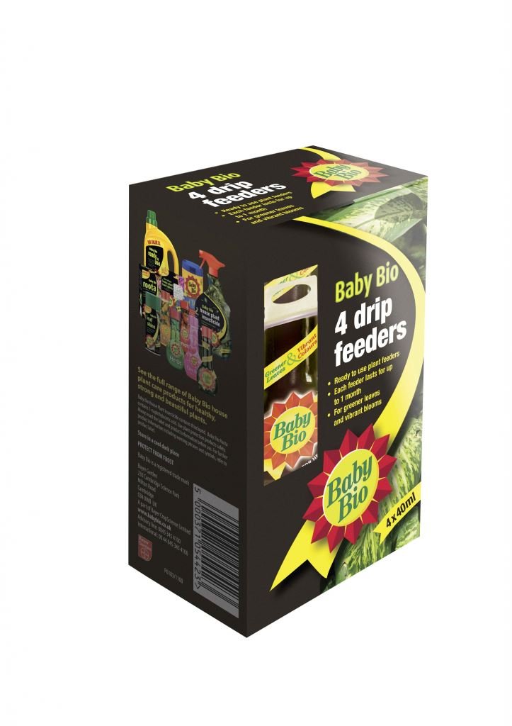 Baby Bio Original Drip Feeders 40ml Pack of 4 Feeders