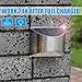 LeiDrail Solar Step Lights Outdoor Deck Fence Light Stainless Steel Waterproof LED Illuminated Lighting for Stair Post Yard - 2 Pack