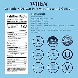 Kids' Organic Oat Milk (1-pack) by Willa's