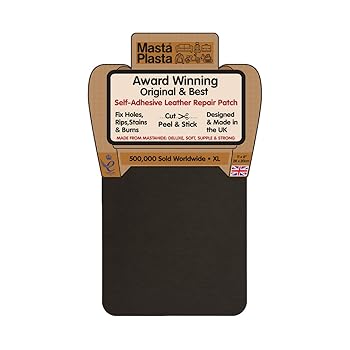 MastaPlasta Self-Adhesive Patch for Leather and Vinyl Repair