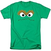 Sesame Street Oscar The Grouch Face T Shirt