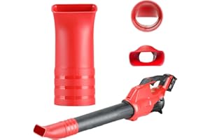 Dinftin Flat Bend Nozzle for Milwaukee M18 Fuel Leaf Blower - Leaf Blower Nozzle for Drying, Blow-Drying, and Purging Cars, Trucks, and Tool Boxes (1 Pack, No Tool)