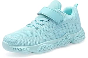 YAVY KidsTennis Shoes for Girls Boys Breathable Lightweight Running Shoes Athletic Walking Shoes Fashion Knit Sneakers (Toddl