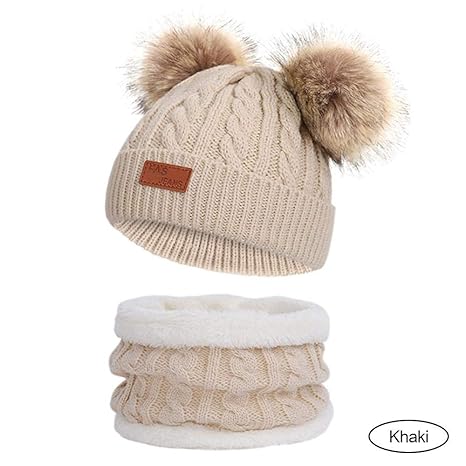 kids hat scarf set