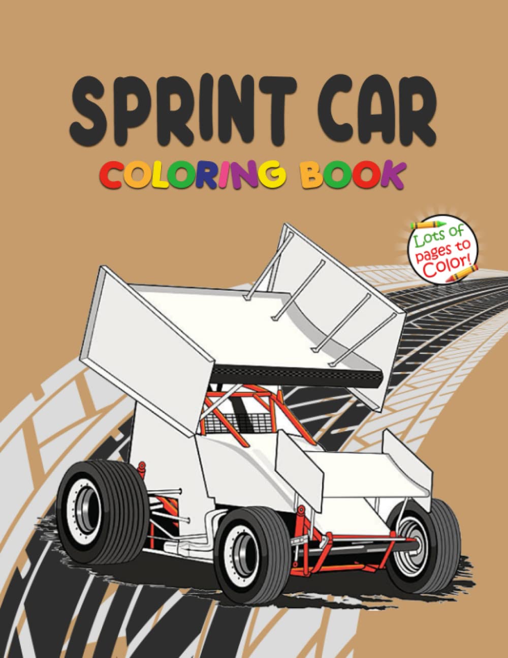 58 Collection Coloring Pages Of Sprint Cars Best