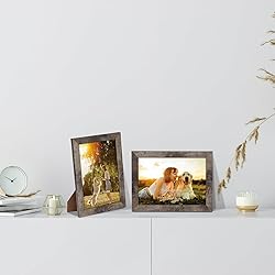 HORLIMER 15 Pack 5x7 Picture Frame, Distressed