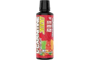 VMI SPORTS L-Carnitine 3000 Liquid | 3000 mg Carnitine Supplement | Zero Calorie Zero Sugar Keto Friendly for Men and Women – Great Tasting| 31 Servings (Gummy Bear, 16 fl. oz.)