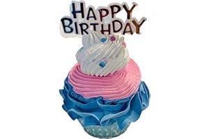 Dezicakes Fake Cupcake-Happy Birthday Fake Cake Birthday Cupcake