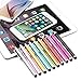 Stylus Pen LIBERRWAY 10 Pack of Pink Purple Black Green Silver Stylus Universal Touch Screen Capacitive Stylus Compatible with Kindle Touch ipad iphone 6/6s 6Plus 6s Plus Samsung S5 S6 S7 Edge S8 Plus