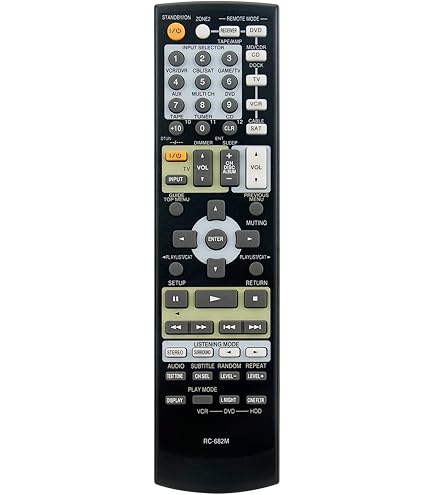Amazon.com: RC-682M Replace Remote Control Compatible with Onkyo
