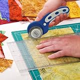 Headley Tools 45mm Rotary Cutter with 5 Extra Blades Ergonomic Left/Right view 6