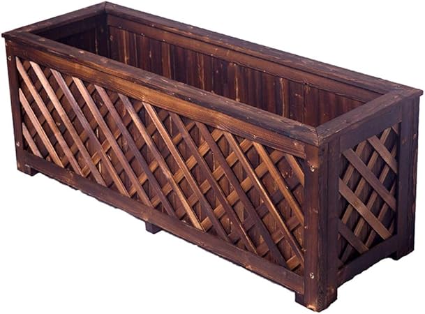 FQJYNLY Jardinera de Madera Jardinera De Madera Kit De Cama De Jardín