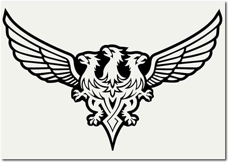 Amazon Co Jp 絵柄だけ残る ステッカー M 雨宮兄弟 黒 090b 文房具 オフィス用品