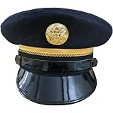Male Tropical Army Blue Service Cap 