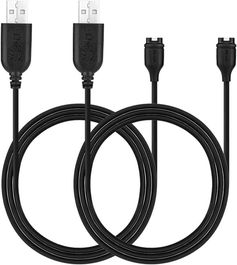 3.93ft length charging cable(2PACK)for Garmin Instinct/Fenix 5X