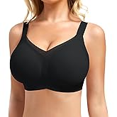 Zeecaro Bras for Women N Neck Mesh Support Wireless Push Up Bras Jelly Bras Everyday Bras Comfortable Bras