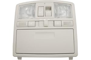 waltyotur Overhead Console Reading Lamp Light Beige Replacement for Mazda 6 2009 2010 2011 Replacement for GS4C-69-970D-30