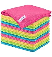 MR.SIGA Microfiber Cleaning Cloth,Pack of 12,Size:12.6" x 12.6"