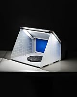 CO-Z Airbrush Spray Booth with Lighting, 19cm Turntable, 1.7m Hose, 25W view 9