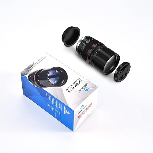 Lightdow 135mm FE UMC Full Frame Telephoto Lens for Nikon